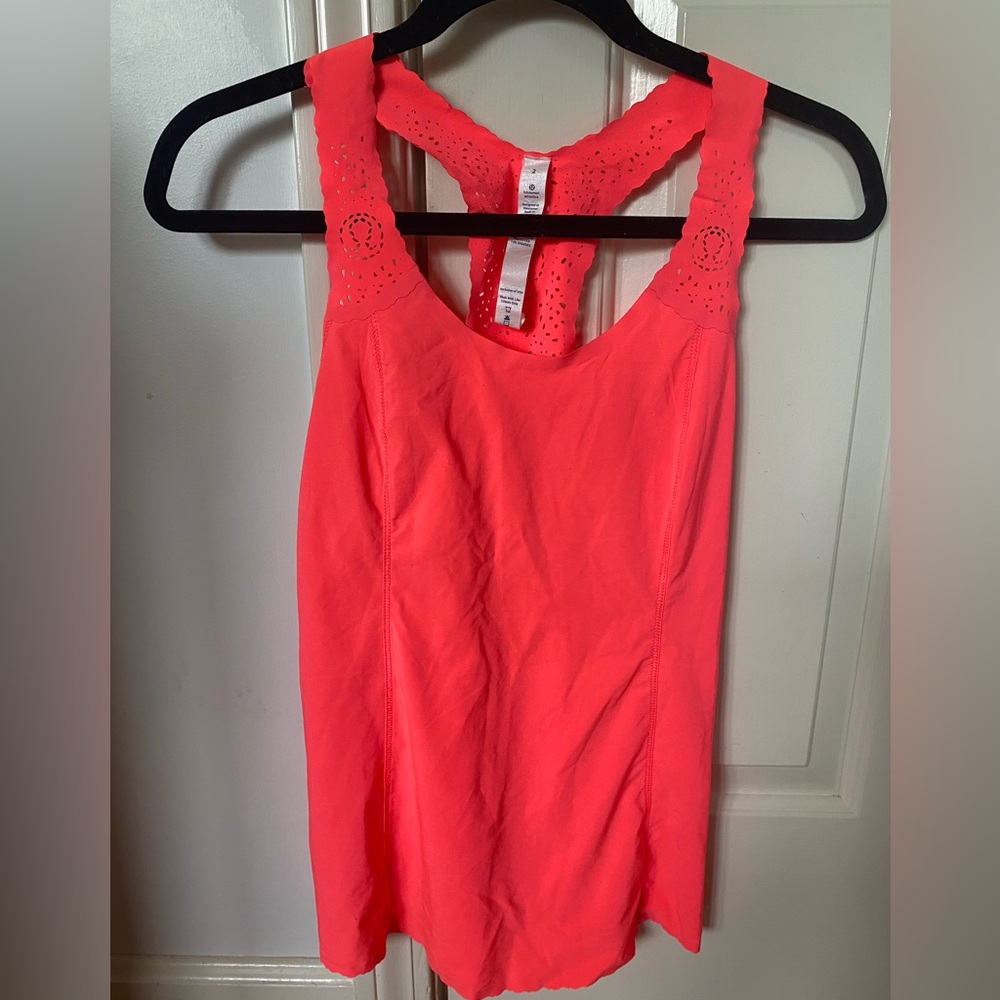 Vinetage Lightweight Lululemon Athletic Tank Top Size 2